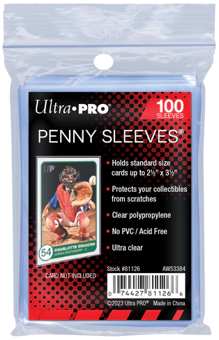 Ultra Pro 100 Softhüllen (Pennysleeves)