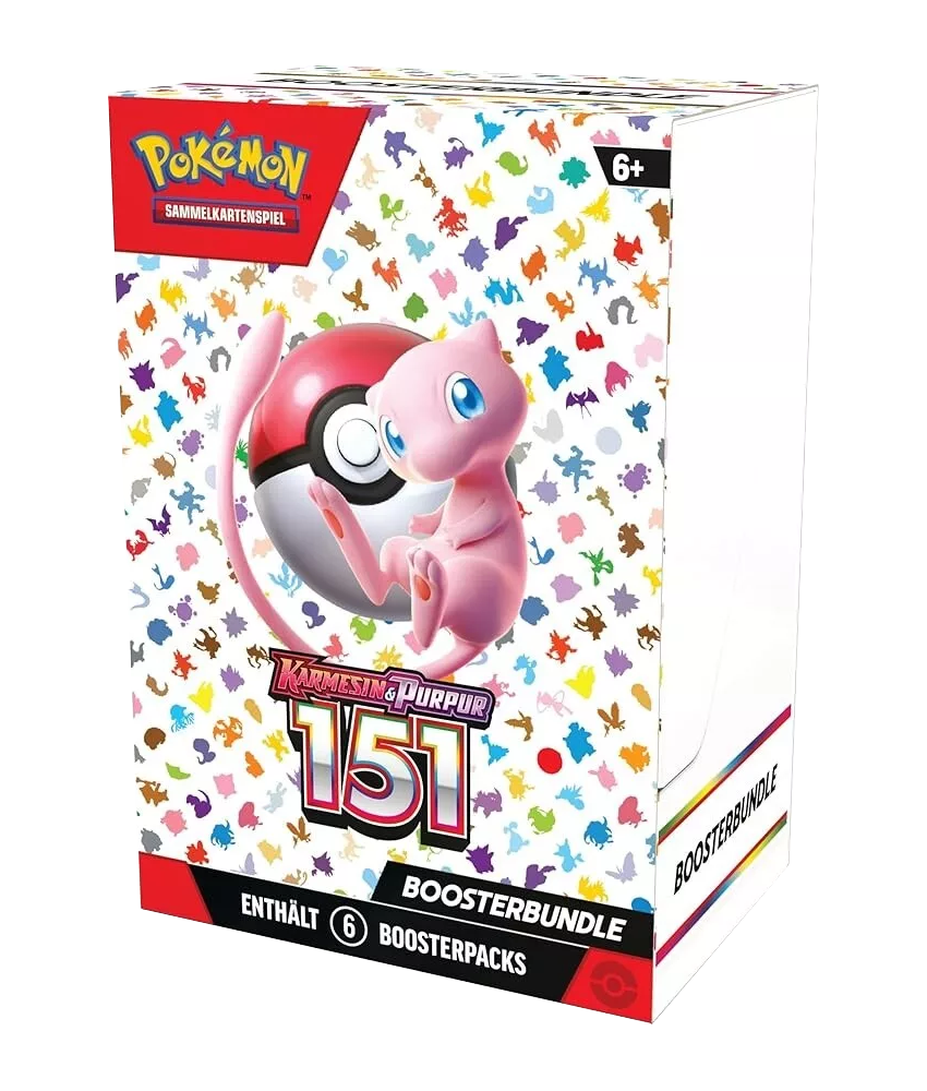 Pokemon 151 - Boosterbundle DE