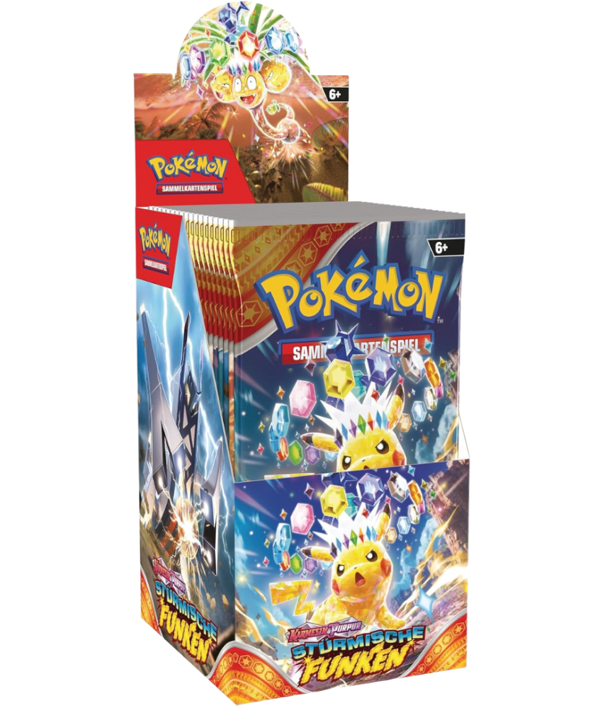 Pokémon: Stürmische Funken (18 Booster Display)