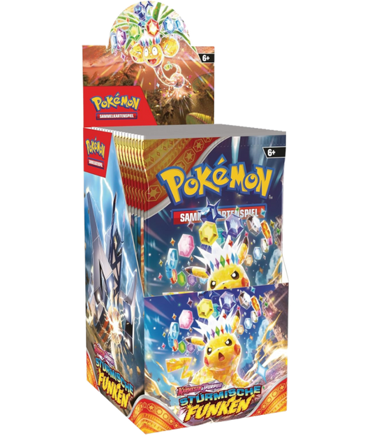 Pokémon: Stürmische Funken (18 Booster Display)